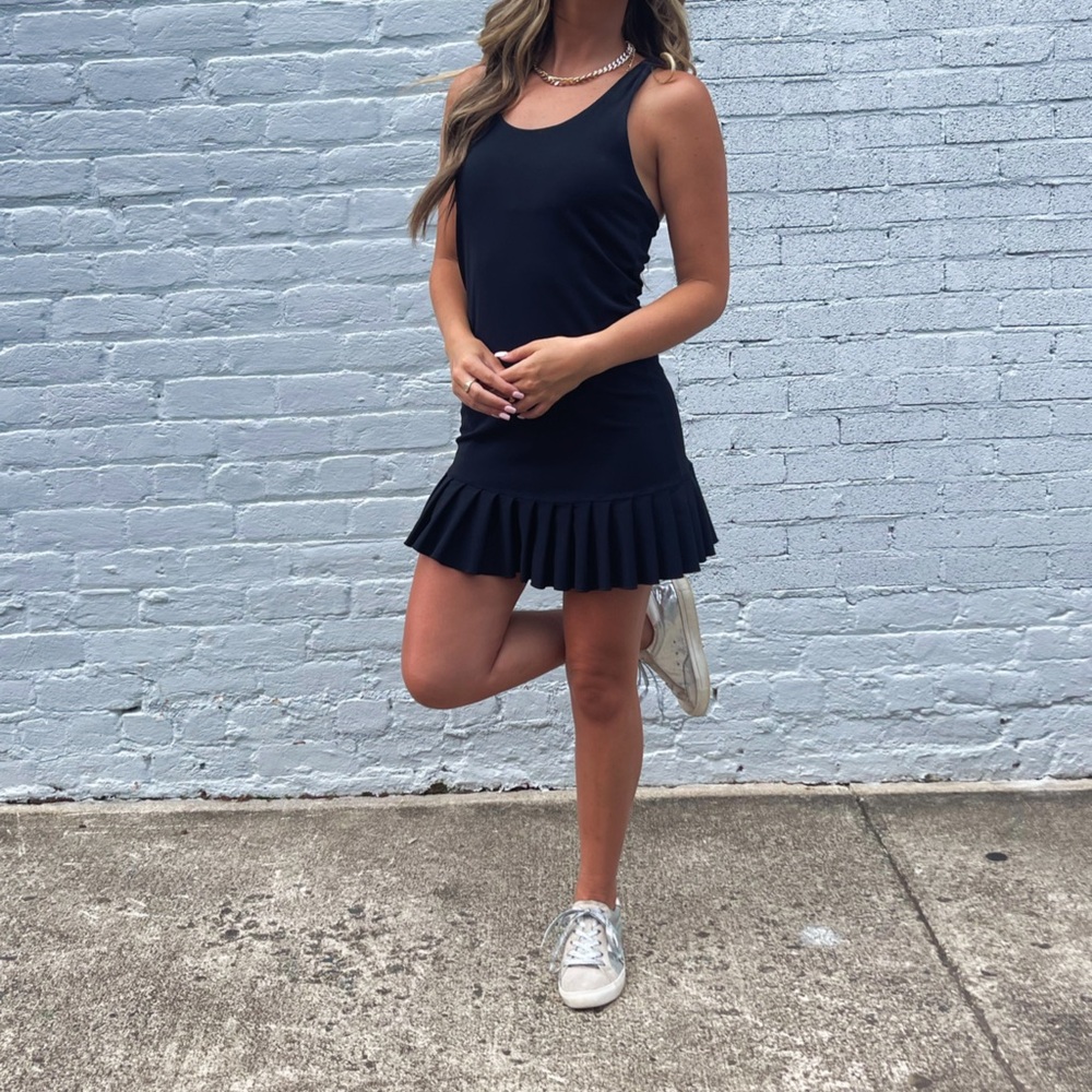 Black tennis dress. Size small.